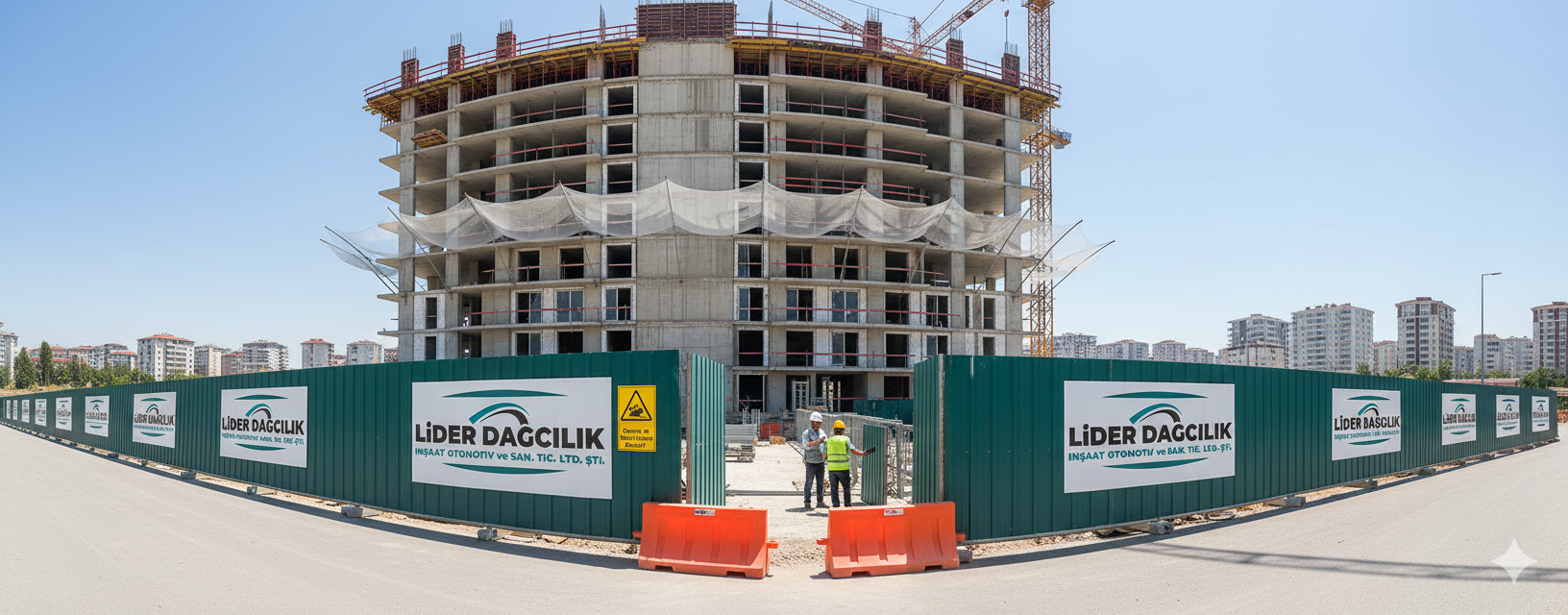 İnşaat Güvenlik Bariyeri